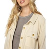 image:imageONEILL Womens Superfleece Flannel Top  Comfortable and Casual Long Sleeve Button Up Shirts for WomenStone  Collins Solid