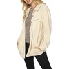 image:imageONEILL Womens Superfleece Flannel Top  Comfortable and Casual Long Sleeve Button Up Shirts for WomenStone  Collins Solid