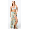 image:imagePrinted Midi Skirt with Tassel Drawcord and Thigh Slits by ONeillMulti Clr