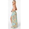 image:imagePrinted Midi Skirt with Tassel Drawcord and Thigh Slits by ONeillMulti Clr