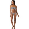 image:imageONEILL Womens Jalisco Cheeky Bottoms  Ruffle Side Straps Stretch Swim FabricWashed Black