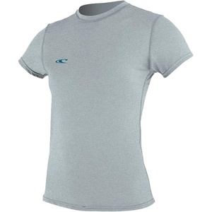 image:imageONEILL Womens Hybrid UPF 50 Short Sleeve Sun ShirtCool Grey