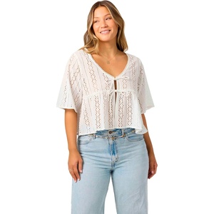 image:imageONEILL Womens Loni Eyelet TopWhite
