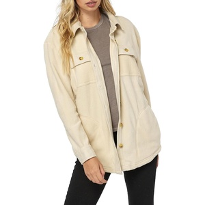 image:imageONEILL Womens Superfleece Flannel Top  Comfortable and Casual Long Sleeve Button Up Shirts for WomenStone  Collins Solid