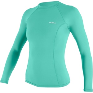 image:imageONEILL Womens Womens Basic Skins 50 Long Sleeve Rash GuardHoliday