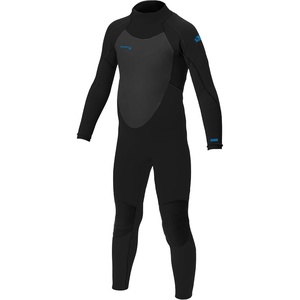 image:imageONeill Youth Epic 43mm Back Zip Full Wetsuit Durable Warmth with Good Flexibility for Surfing and All Water ActivitiesBlack 2