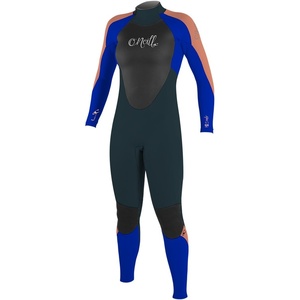 image:imageONeill Youth Epic 43mm Back Zip Full Wetsuit Durable Warmth with Good Flexibility for Surfing and All Water ActivitiesNavyTahitian BlueGrapefruit
