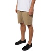 image:imageMens Drifter Heather Hybrid Shorts Dark Khaki 36