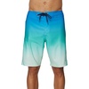image:imageONEILL Mens 20 Inch Fade SSeam Boardshorts  Quick Dry Swim Trunks for Men with Fabric and PocketsAqua  Sseam Fade
