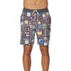 image:imageONEILL Mens Mythic Lines Cruzer Swim BlackBlack  Mythic Lines Cruzer