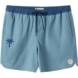 image:imageONEILL Mens OG Solid Scallop 16 Volley Boardshorts  QuickDry Stretch Fabric Swim amp Surf TrunksStsstormy Sea
