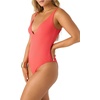image:imageONEILL Saltwater Solids Rib Edgewater OnePieceCanyon ClayL