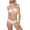 image:imageONEILL Womens Solid Bandeau Bikini Swimsuit Top White M