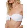 image:imageONEILL Womens Solid Bandeau Bikini Swimsuit Top White M