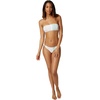 image:imageONEILL Womens Strappy Twist Side Tab Hipster Bikini Swimsuit BottomMulti Beach Stripe