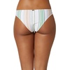 image:imageONEILL Womens Strappy Twist Side Tab Hipster Bikini Swimsuit BottomMulti Beach Stripe