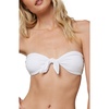 image:imageONEILL Womens Solid Bandeau Bikini Swimsuit Top White M