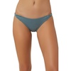 image:imageONEILL Womens Strappy Twist Side Tab Hipster Bikini Swimsuit BottomEucalyptus  Salt Water Solids