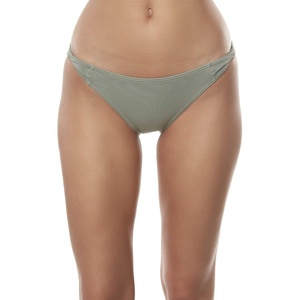 image:imageONEILL Womens Strappy Twist Side Tab Hipster Bikini Swimsuit BottomFog  Salt Water Solids