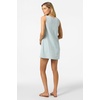 image:imageONeill Womens Sanders Mini Dress  Lightweight CottonLinen Blend and Side PocketsCloud Blue