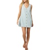 image:imageONeill Womens Sanders Mini Dress  Lightweight CottonLinen Blend and Side PocketsCloud Blue