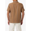 image:imageONEILL Mens Og Stripe Short Sleeve Woven ShirtToffee