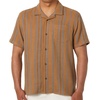 image:imageONEILL Mens Og Stripe Short Sleeve Woven ShirtToffee