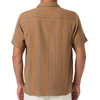 image:imageONEILL Mens Og Stripe Short Sleeve Woven ShirtToffee