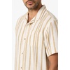 image:imageONEILL Mens Og Stripe Short Sleeve Woven ShirtTofu