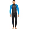 image:imageONeill Mens Reactor2 32mm Back Zip Full Wetsuit Lightweight Warmth with Good Flexibility for Surfing Paddleboarding KayakingBlackOcean