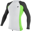 image:imageONeill Mens Premium Skins Upf 50 Long Sleeve Rash GuardWhiteDay GlowRaven