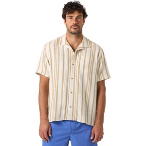 image:imageONEILL Mens Og Stripe Short Sleeve Woven ShirtTofu