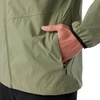 image:imageONEILL Mens TRVLR Stretch ZipUp Windbreaker Jacket  Standard Fit Water Resistant Jacket for Men with Hood and PocketsDeep Lichen GreenL