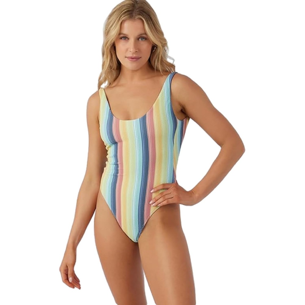 image:imageONEILL Womens Beachbound Stripe North Shore One PieceMulticolored