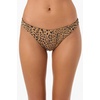image:imageONEILL Womens Flamenco Revo Cheeky Bottoms  Reversible HighLeg Bikini BottomsMaya Floral