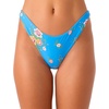 image:imageONEILL Womens Flamenco Revo Cheeky Bottoms  Reversible HighLeg Bikini BottomsRio Floral