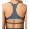 image:imageONEILL Womens Performance Surf Hyperfreak Bralette Active Top  Racerback Bikini Top Removable CupsSlate