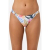 image:imageONEILL Womens Turks Cheeky Bottoms  Adjustable Side Straps Cheeky CoverageCora Geo