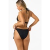 image:imageONEILL Womens Venice Triangle Top  Adjustable Halter Straps Removable CupsHibiscus Tide Black
