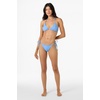 image:imageONEILL Womens Venice Triangle Top  Adjustable Halter Straps Removable CupsHibiscus Tide Blue Glass