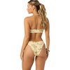 image:imageONEILL Womens Flamenco Revo Cheeky Bottoms  Reversible HighLeg Bikini BottomsCove Floral