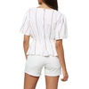 image:imageONEILL Wes Top IVR XS  Womens Fashion Casual Short Sleeve TShirt Cotton Shirts  Regular Fit  Lifestyle Beach Apparel Bright White