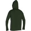 image:imageONEILL Womens Print LS Hooded RashguardDkoliveBaylen