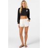 image:imageONEILL Womens Sevie 2 Lounge Shorts  Cotton Twill 2 Inch InseamTofu