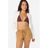 image:imageONEILL Womens Sevie 2 Lounge Shorts  Cotton Twill 2 Inch InseamWoodshack