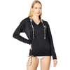 image:imageONeill Womens Womens Side Print Long Sleeve HoodieBlackTwiggy