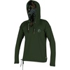 image:imageONEILL Womens Print LS Hooded RashguardDkoliveBaylen