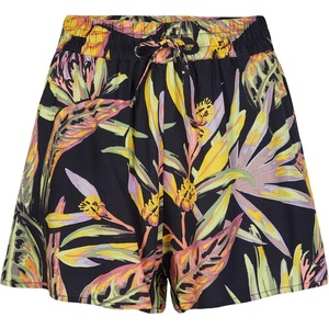 image:imageAmiri HighWaist Beach Shorts  Black Tropical Flower
