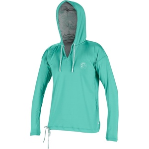 image:imageONeill Womens Womens Side Print Long Sleeve HoodieOpalMirtrop