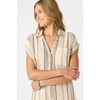 image:imageONEILL Womens Kamilla Stripe Romper  Lightweight Adjustable Straps Casual OnePiece OutfitIvr